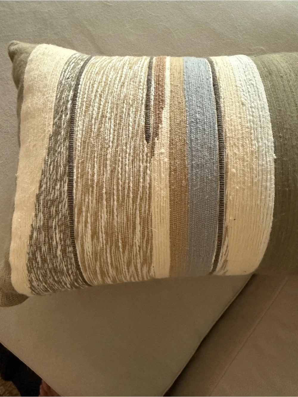 West Elm Mixed Woven pillow cover only
